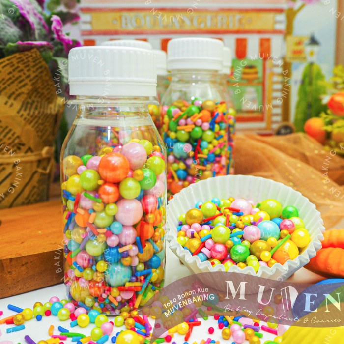 

Jual Cs Fairytale - Sprinkle Cake Mix Trimit Dragee Sugar Candy Kue