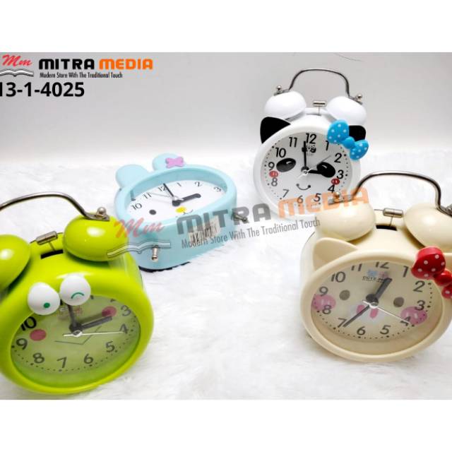 JAM BEKER KRING KARAKTER KEROPI PIG PANDA KELINCI