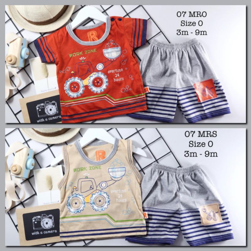 GROSIR 3PCS SETELAN ANAK LAKI RICKITA TANGAN & KENSI