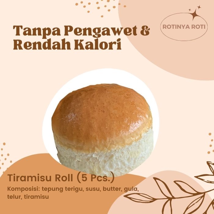 

Tiramisu Roll - Roti Premium