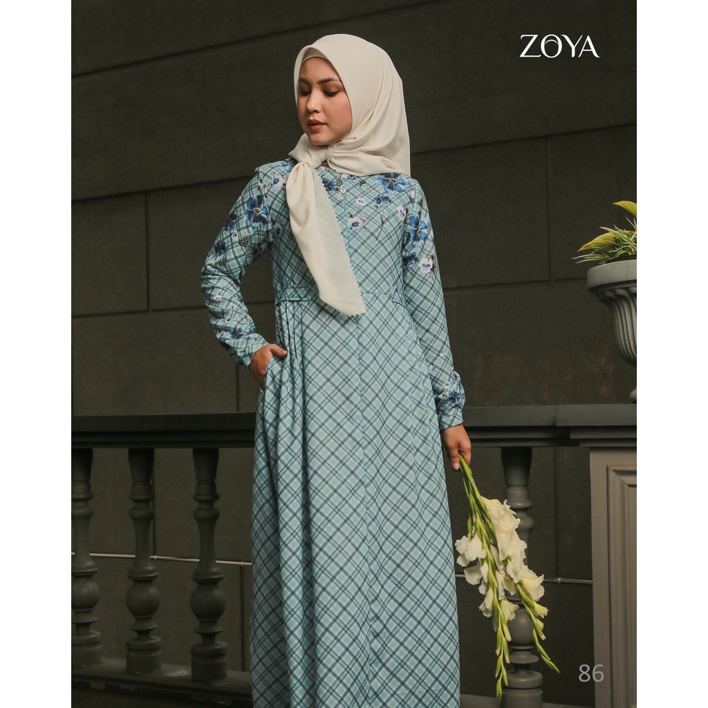 Zoya Pakaian Muslim Wanita Monisha Dress