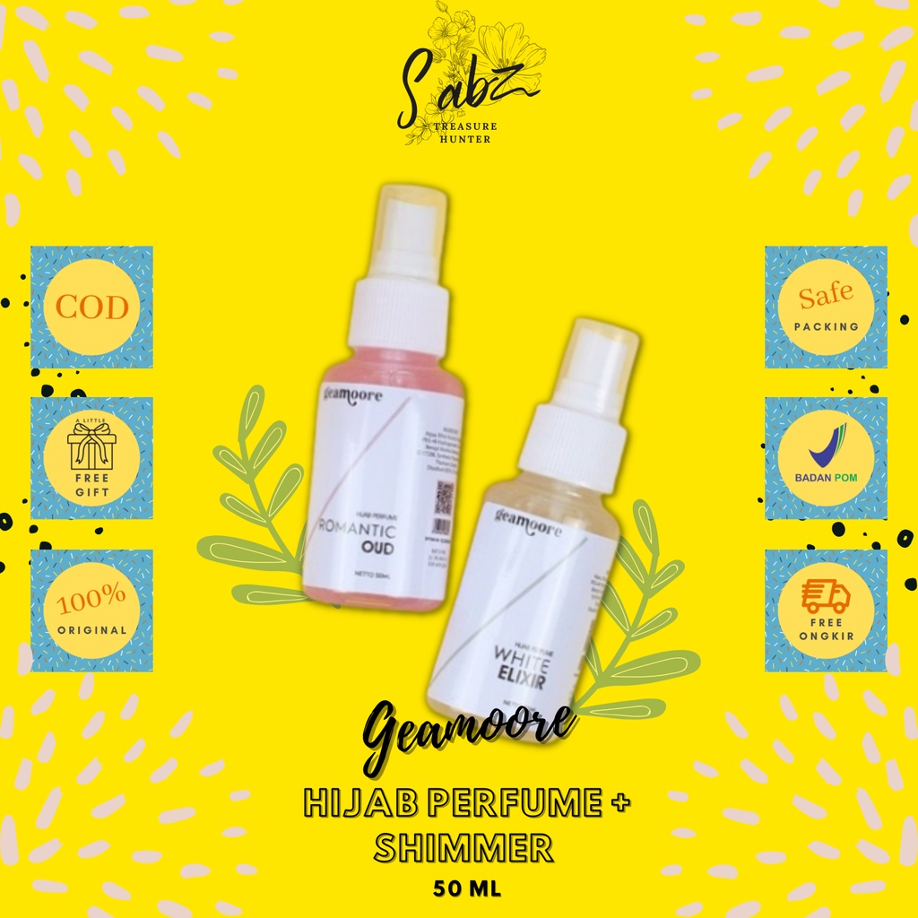 Geamoore Hijab Perfume Parfum With Shimmer 50 ml