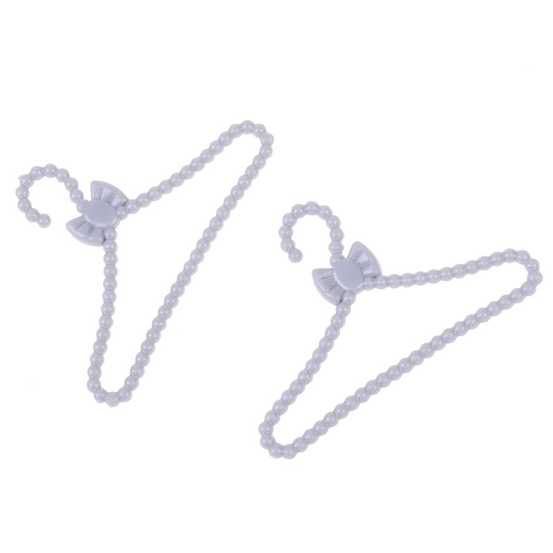 20pcs Gantungan Baju mini Untuk Aksesoris Rumah Boneka