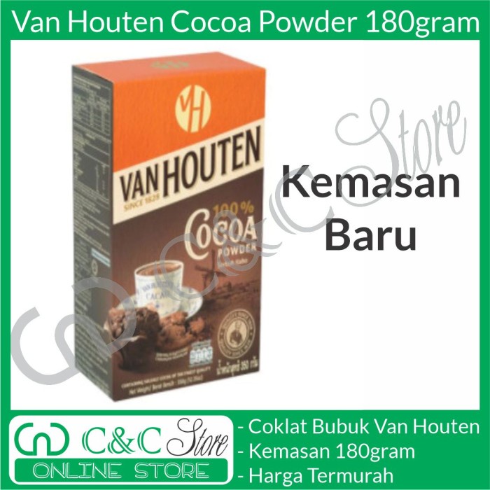 

d00gg Van Houten Cocoa Powder Coklat Bubuk Vanhouten 180 G Gr 180Gr Xz20X1Z11