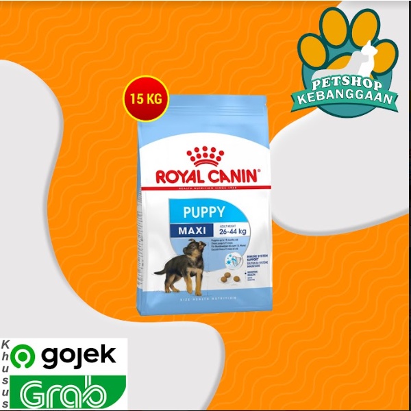 [GOSEND] Makanan Anjing Royal Canin Maxi Junior 15 Kg Dog Food