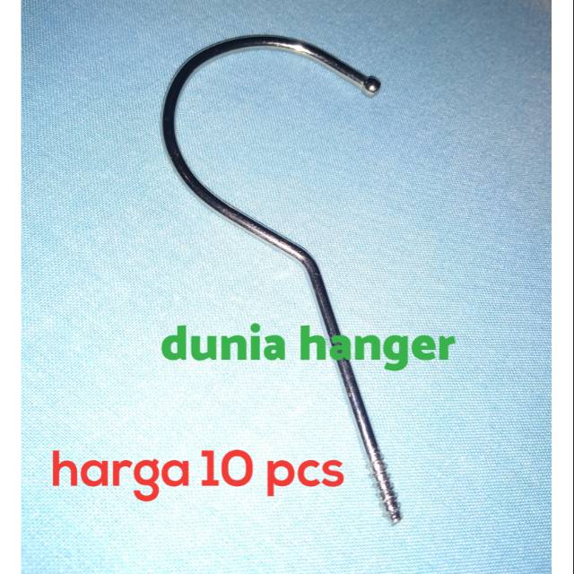 Kait Hanger kayu dan plastik hook hanger kayu