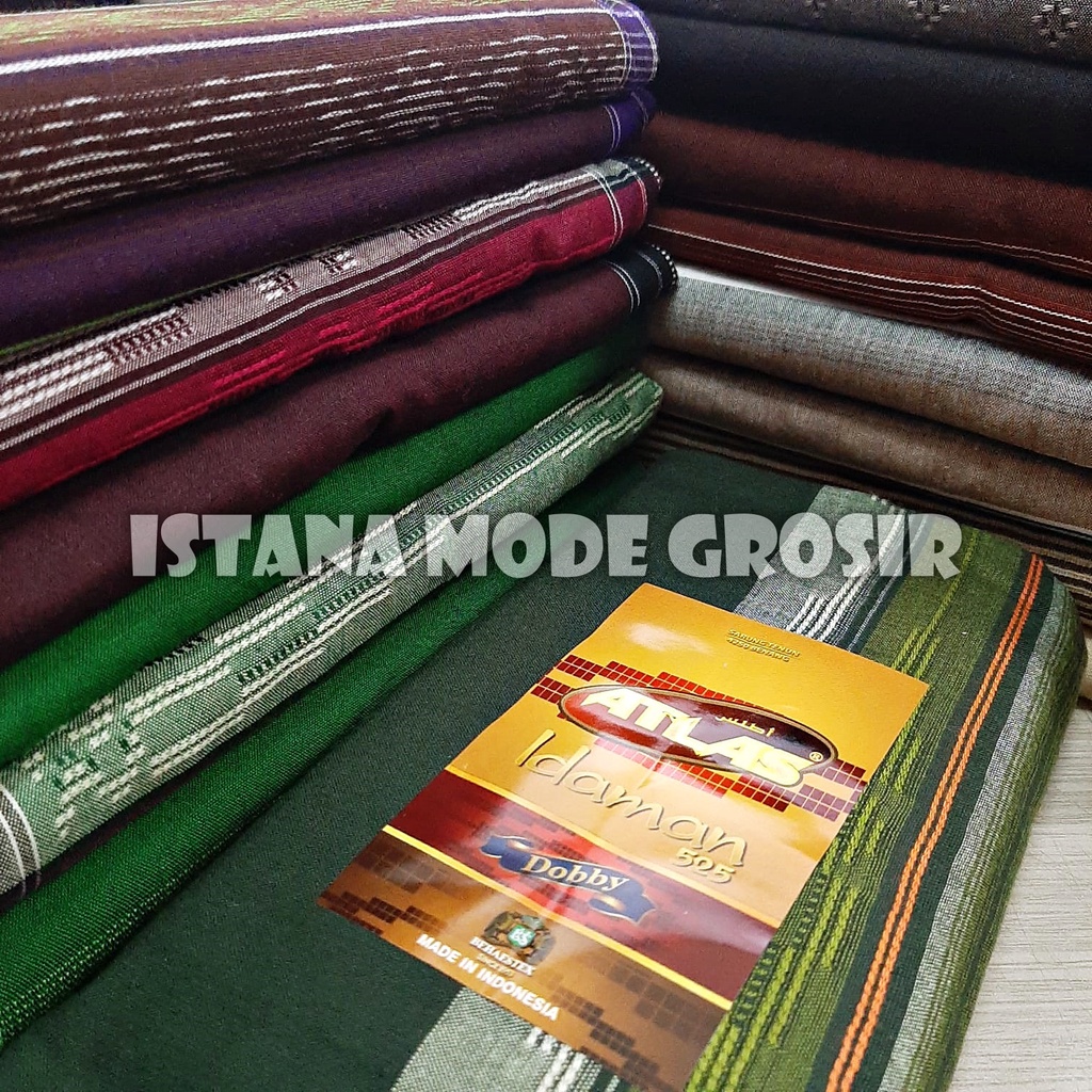 SARUNG ATLAS PRIA IDAMAN DOBBY 525 GROSIR