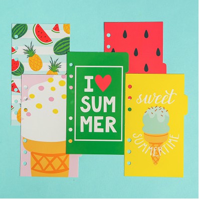 

A5/A6/A7 I love Summer Divider