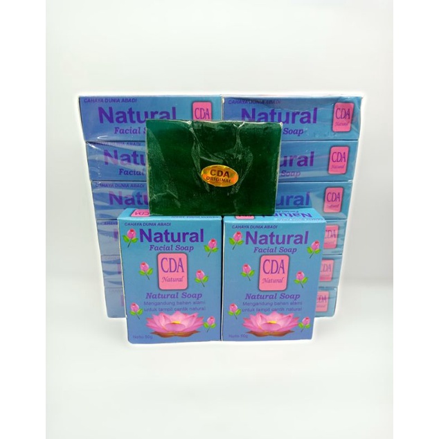 SABUN NATURAL 99 CDA // Natural Facial Soap Transparant Lusinan