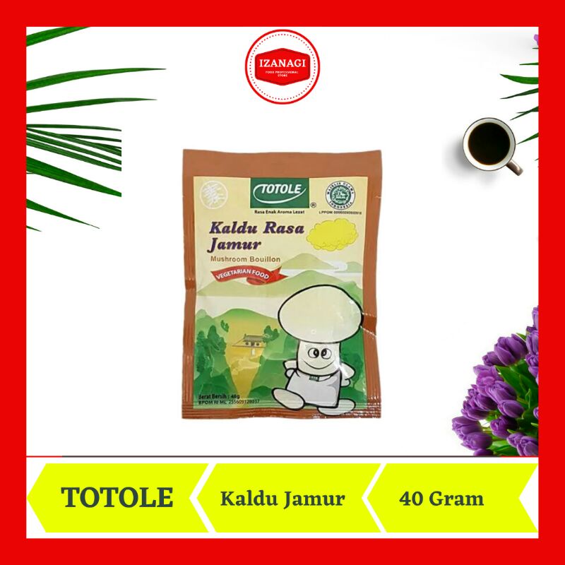 

totole kaldu jamur Kemasan 40gr