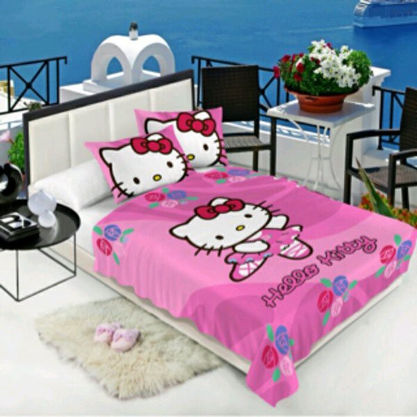 selimut hello kitty