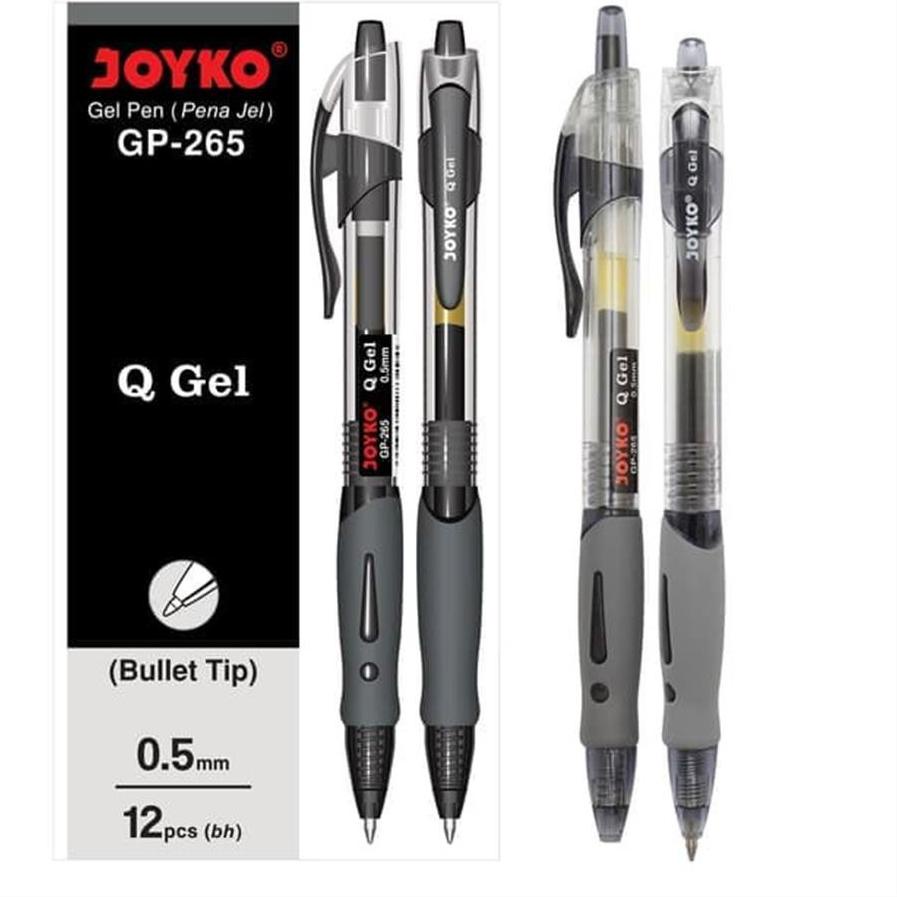 

Update - Pulpen Joyko Gel Cetek Q Gel G P-265 1pak -12pcs