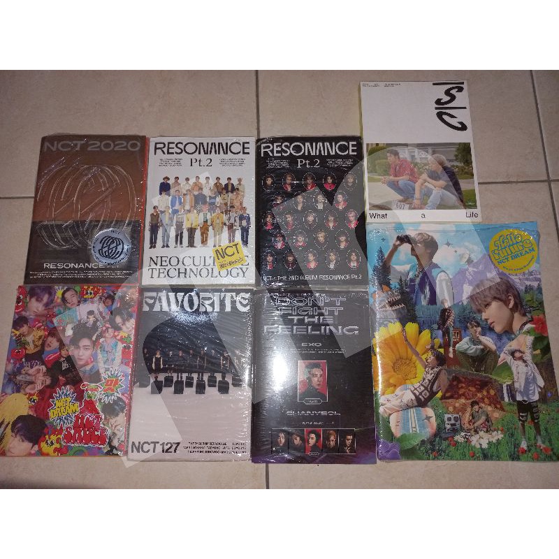 

album nct & exo