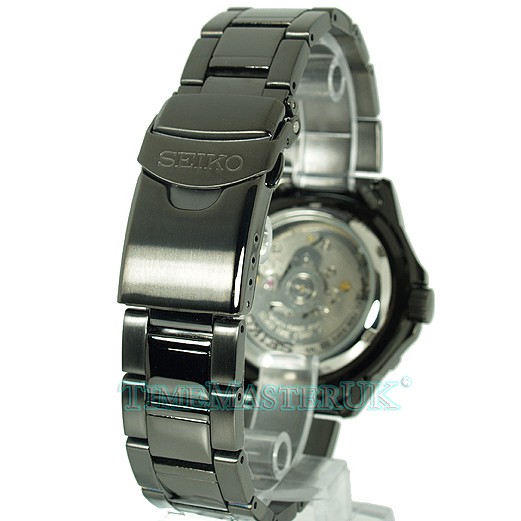 Seiko 5 Sports SNZF63K1 Automatic Black IP - Jam Tangan Pria SNZF63