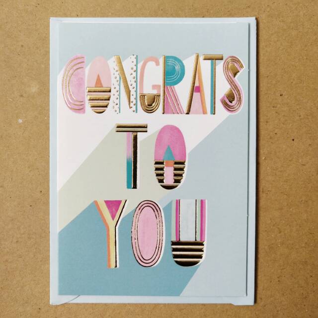 

Congratulation Card 1806-02
