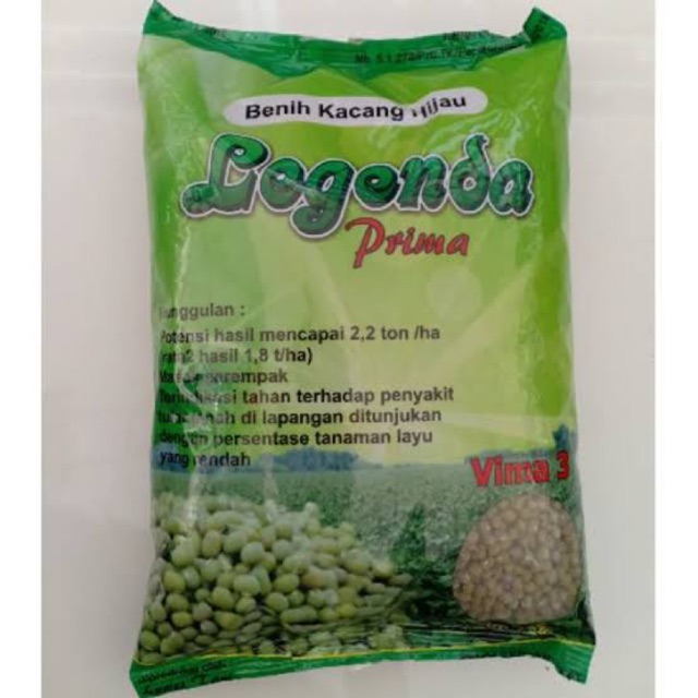 Benih kacang hijau vima 3 legenda prima
