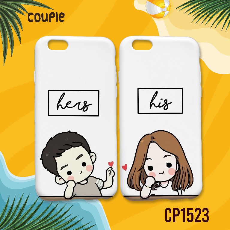 Casing hp custom motif couple lucu 2 / Custom softcase dan hardcase hp all type case high quality