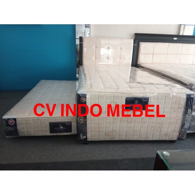 2in1 springbed SET kasur twin American Indopillo Promo Ready Makassar murah susun dorong double bed 