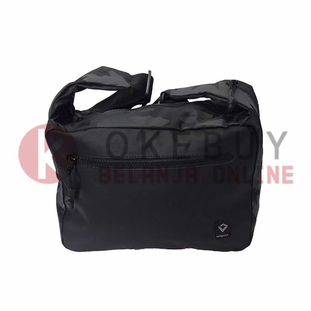 Tas Selempang Bodypack 3218 BHTN Black Division 2.0 - Selempang Pria