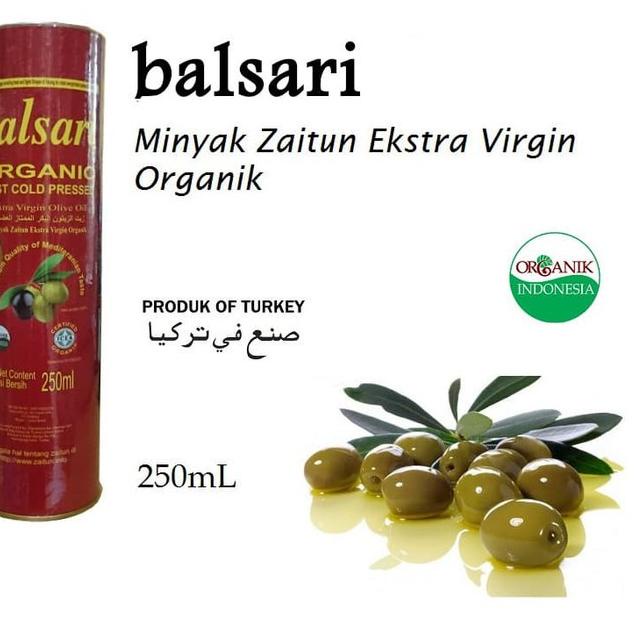 

Update - Minyak Zaitun Extra Virgin BALSARI Organic 250ml