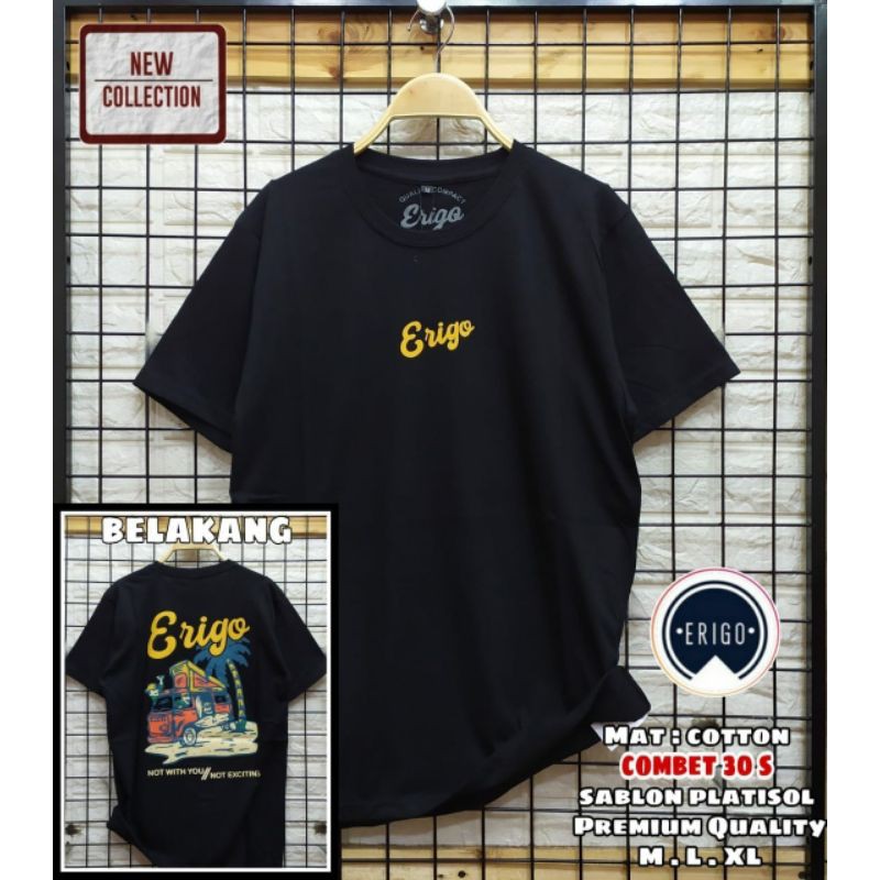T-SHIRT COMBAD 30S ERIGO / T-SHIRT ERIGO PREMIUM / KAOS ERIGO