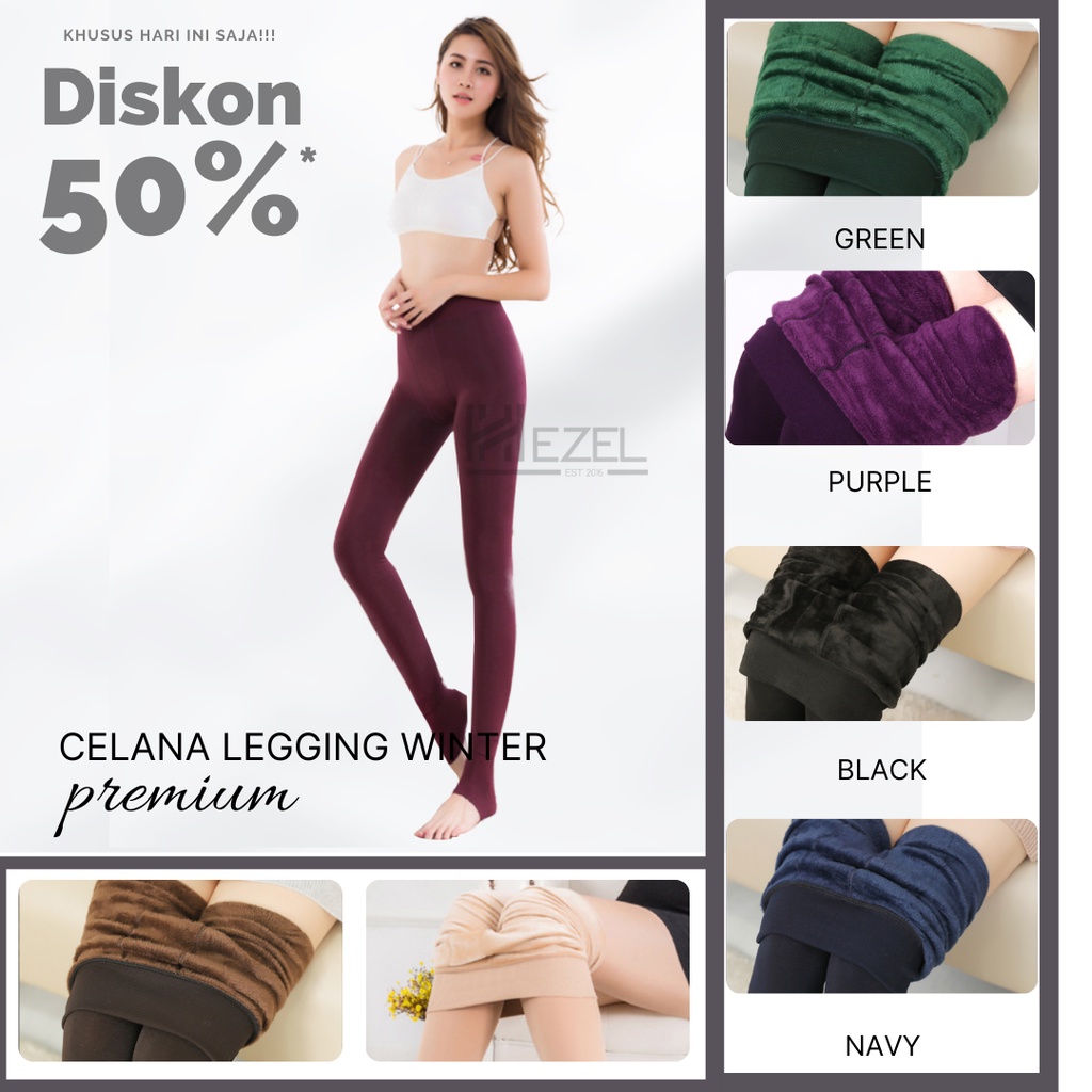 LEGGING THERMAL CELANA LEGGING CELANA MUSIM DINGIN LEGGING WINTER LEGGING MUSIM DINGIN