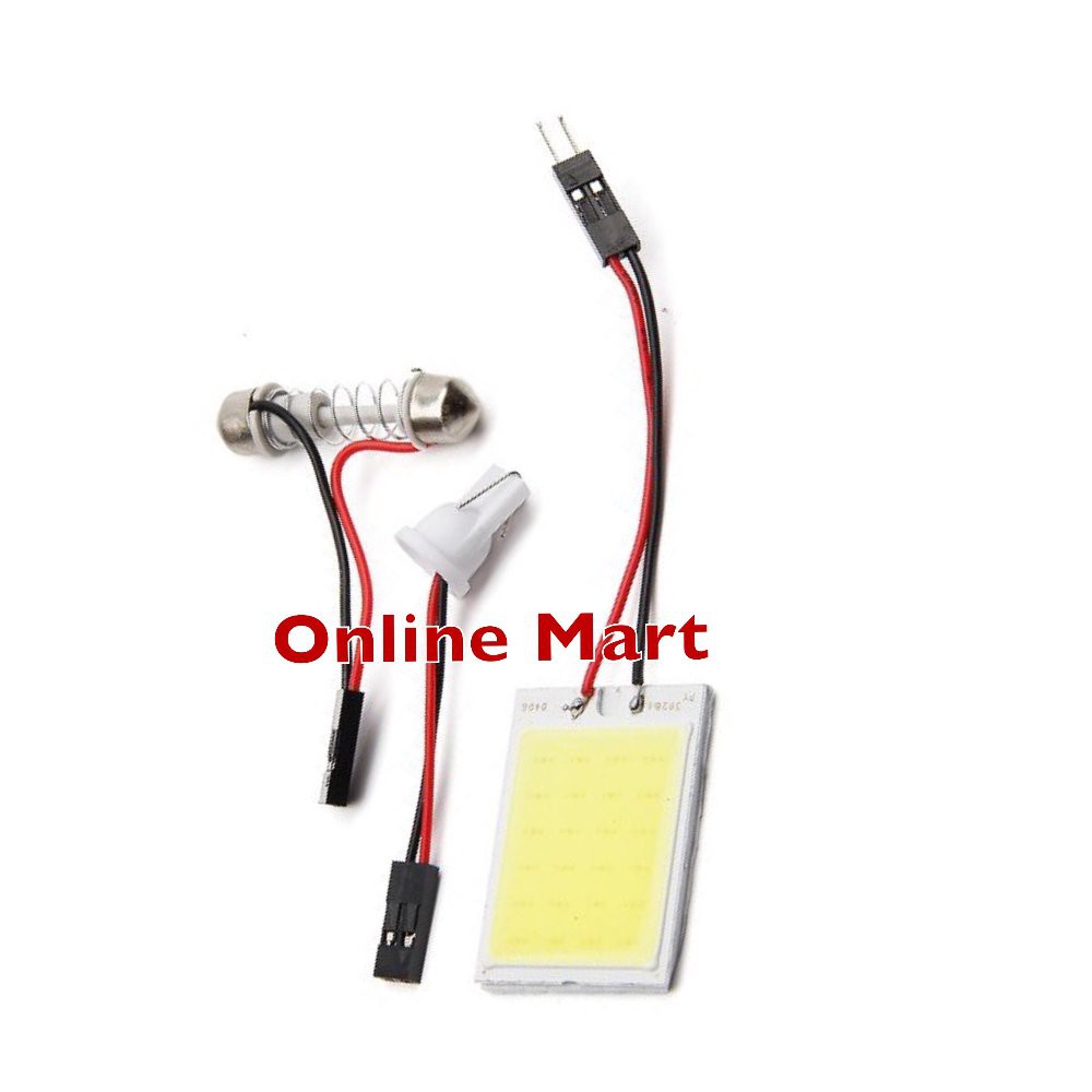 lampu bohlam pelapon mobil T10 24led lampu tambahan senja motor mobil