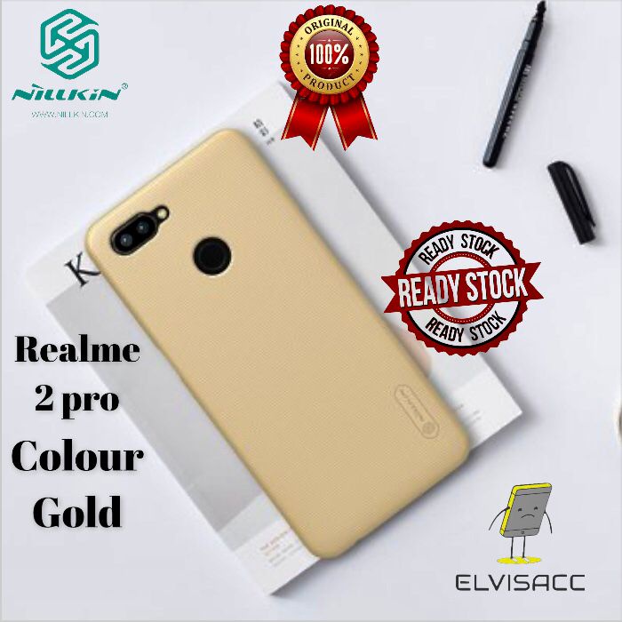 REALME 2 PRO NILLKIN HARDCASE FROSTED SHIELD ORIGINAL HARDCASE REALME 2 PRO