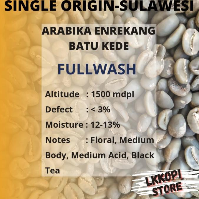 

[COD] GREEN BEAN BIJI KOPI MENTAH ARABIKA ENREKANG BATU KEDE - SULSEL [COD]