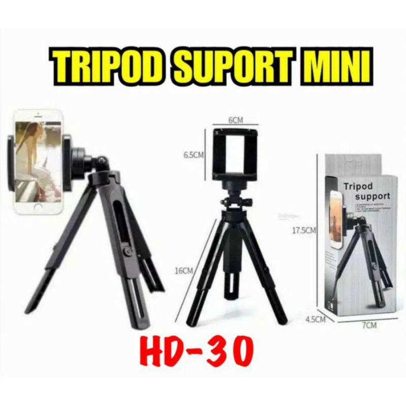 HOLDER TRIPOD SUPPORT MINI PHONE STAND HOLDER