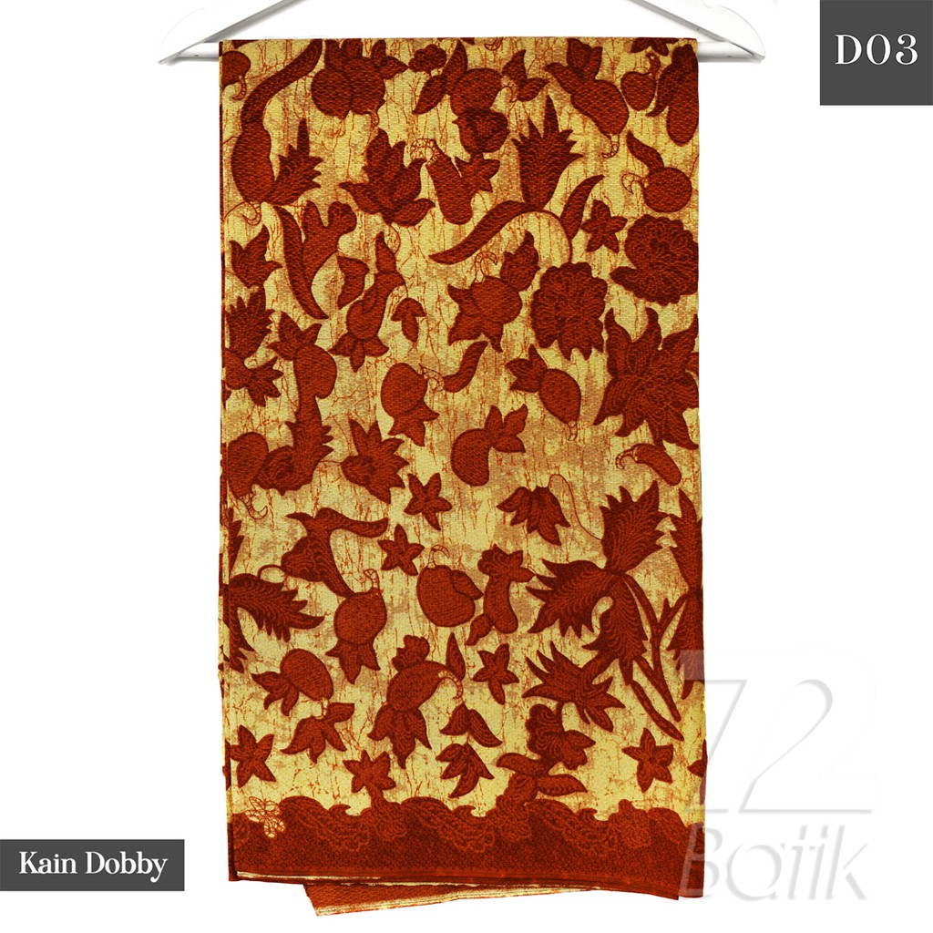 KAIN BATIK PREMIUM Bahan Dobby Motif Godong Tibo Warna Merah Abang 728203 Cap 72 Jarik Jarit Samping Kebat Panjang Batik Dobby Modern Premium Bahan Seragam Batik Pernikahan Kantor Keluarga Murah Kamen Jadi Batik Bali Lembaran