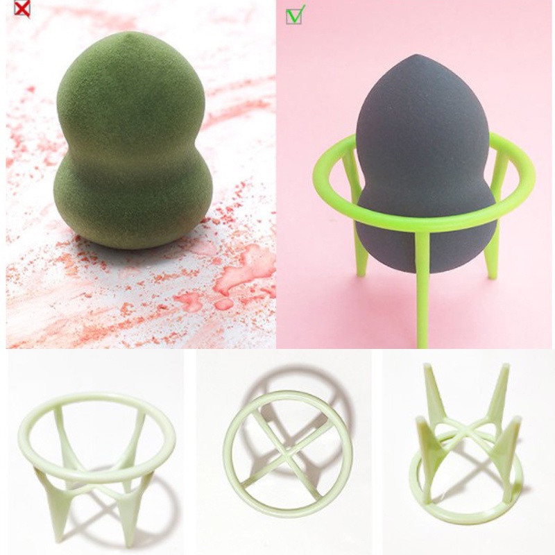 [Portable Puff Storage Display Stand] [Makeup Egg Sponge Holder] [Beauty Makeup Tools]