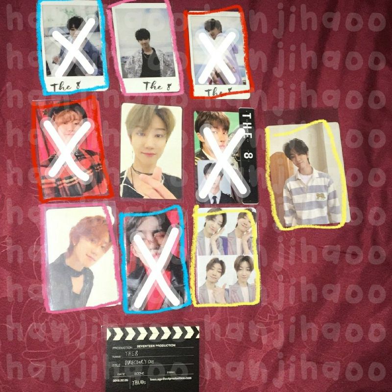 PC THE8 MINGHAO SEVENTEEN SEASON GREETINGS FALLIN FLOWER AL1 GRID