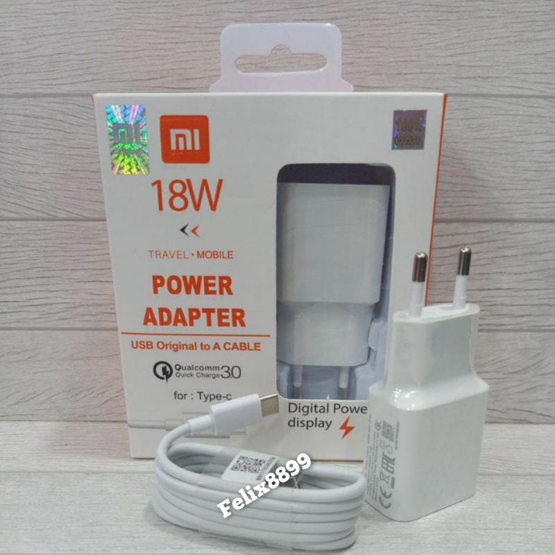 Charger Xiaomi Redmi micro &amp; Type C 10W 18W MDY-09-EW MDY-08-Ei