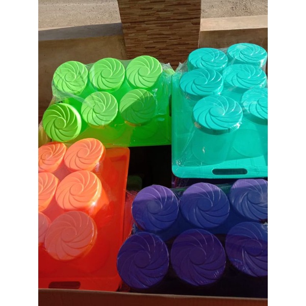 Toples set nampan. 6 toples+1nampan @50rb ajaa bun