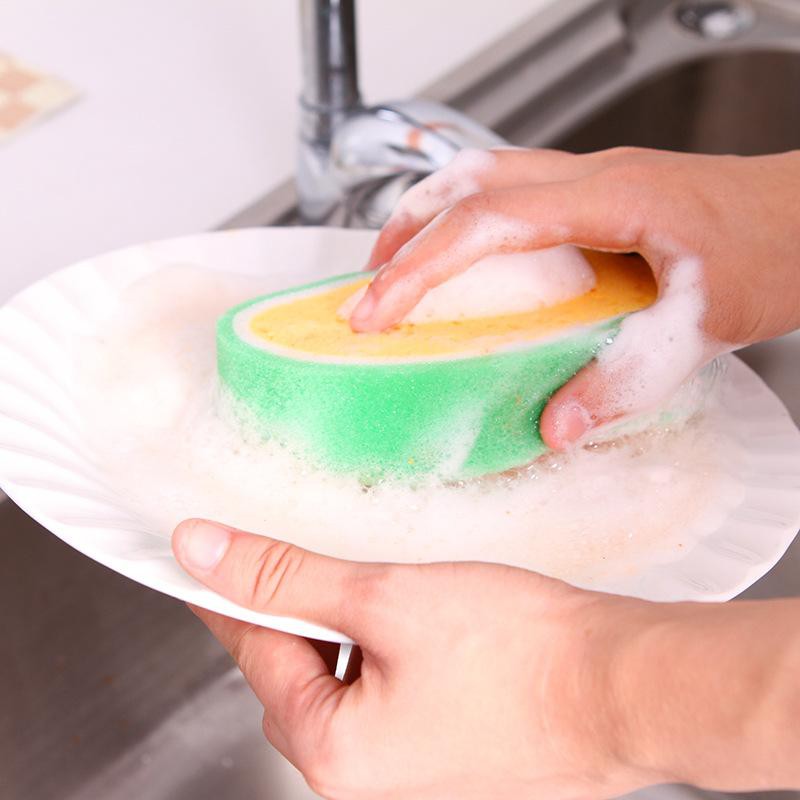 PH018 SPON CUCI PIRING BENTUK BUAH/ spon multifungsi