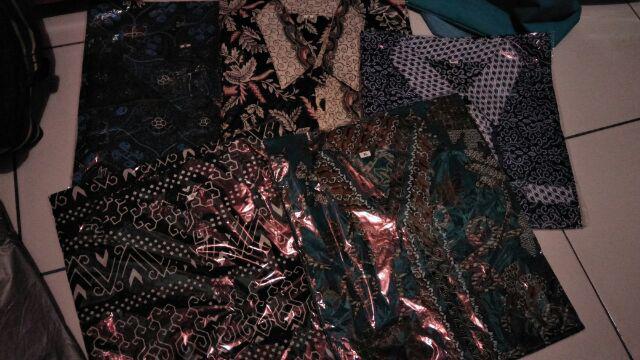 Kemeja Batik Lengan Panjang 021 Risna Batik Hrb0626 Hem Batik Murah Seno Sogan Bakung Padi Manggar
