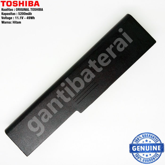 Original Baterai Toshiba A600 L600 C640 M600 L730 L735 L740 L745 L755