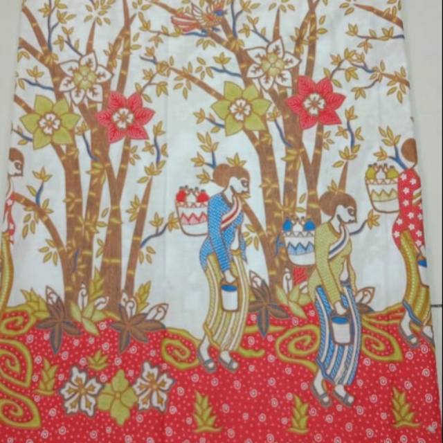 Kain Batik Solo Motif Mbok Jamu