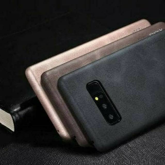 X LEVEL VINTAGE LEATHET SLIM BACK CASE FOR SAMSUNG NOTE 8