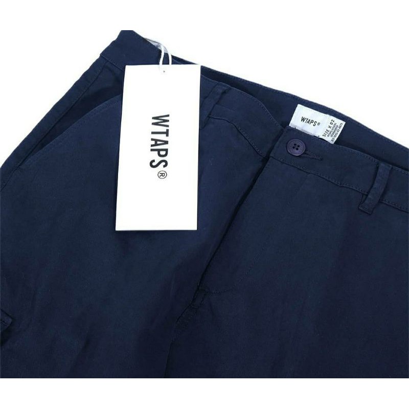 Celana Cargo WTAPS Jungle Stock Navy Original