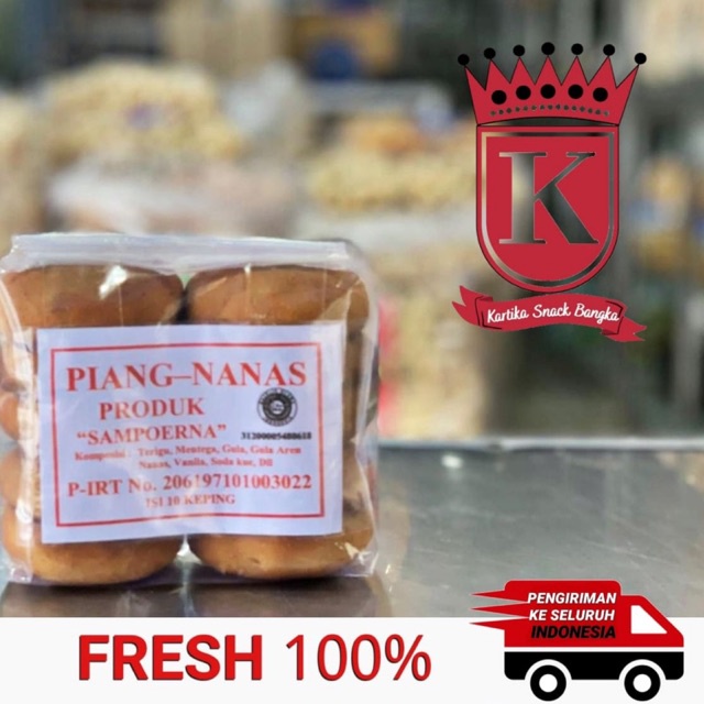 

Bonglipiang / Kue Piang Nanas Cap Sampurna Khas Bangka 400gr