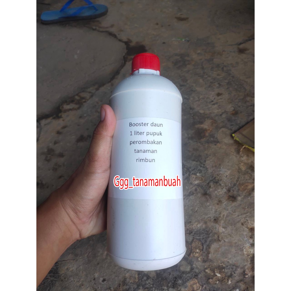 Booster daun 1 liter pupuk perombakan tanaman rimbun