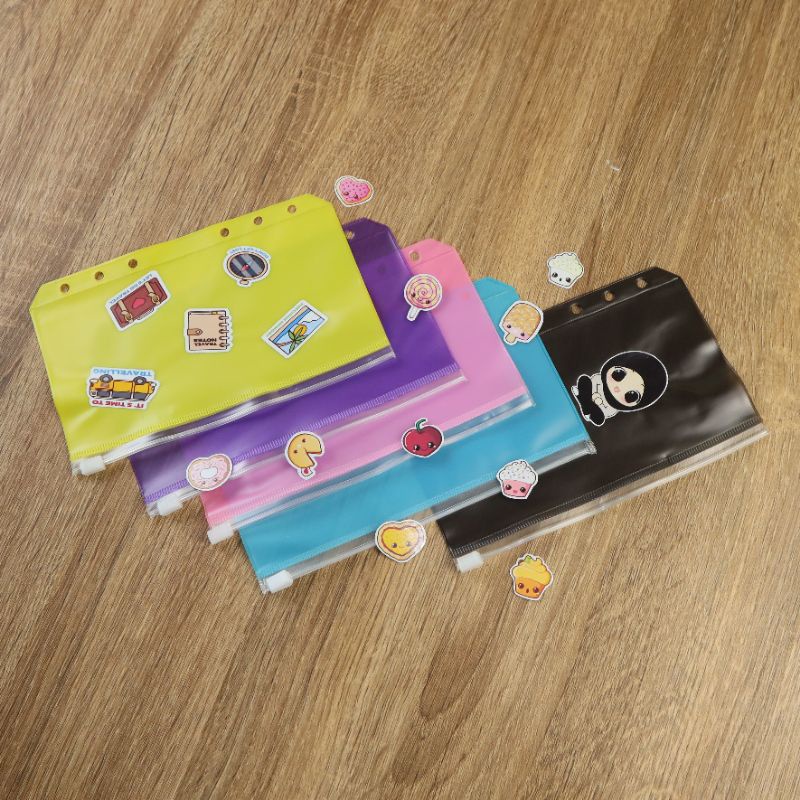 

Zip Lock Binder A6 Ring 6 Warna