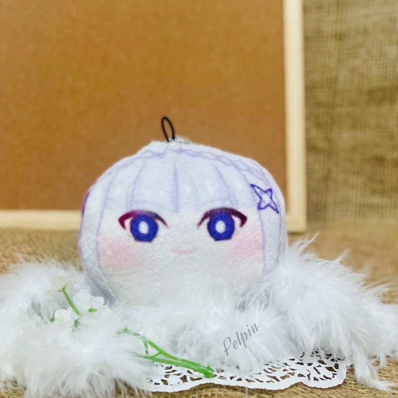 boneka anime omanjuu besar re:zero big omanjuu rem emilia remu anime stuff omanjuu bakpao large