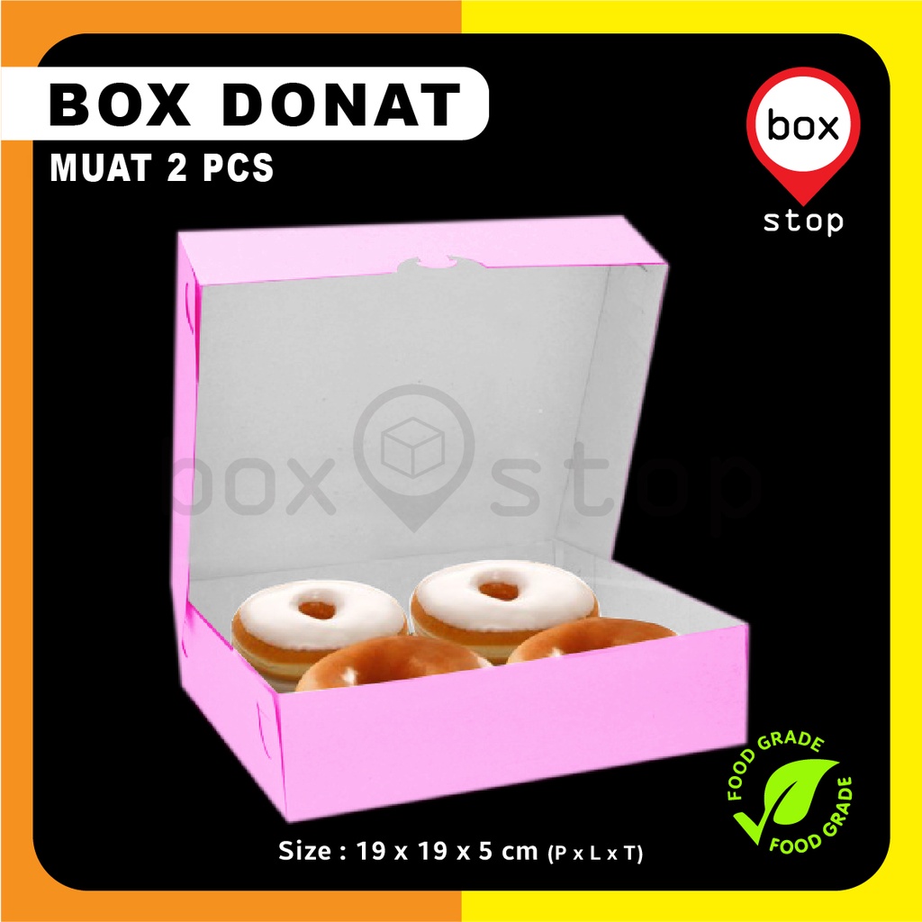 

Kotak Dus Box DONAT PINK Isi 4 (20 pcs)