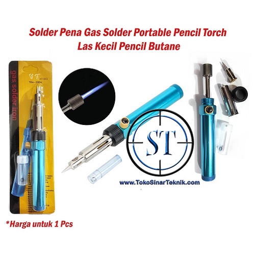 Solder Gas Butane 30-70W Electric Soldering Iron Mancis Butana Blow Torch Pen Butana Gas Pemanas 2 fungsi