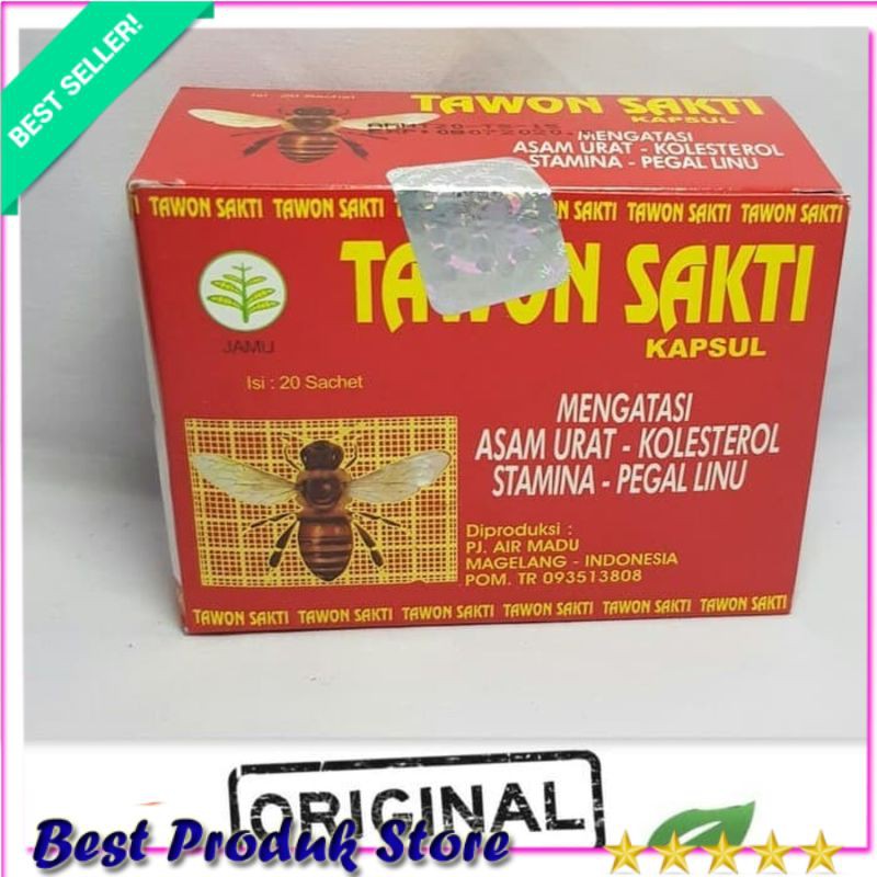 

ιιBEST SELLER★ TAWON SAKTI KOTAK MERAH-KAPSUL-MENGATASI ASAM URAT-KOLESTEROL-PEGELINU º