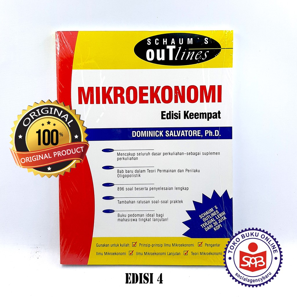 Schaum's Schaums Outline Mikroekonomi Edisi Keempat - Dominick Salvatore