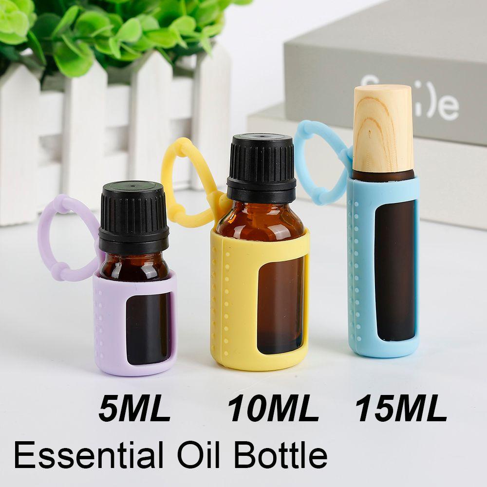 Tempat Botol Rol Agustina Silikon 5per10 /15Ml Aksesoris Outdoor bottle Case Spray Penutup Botol